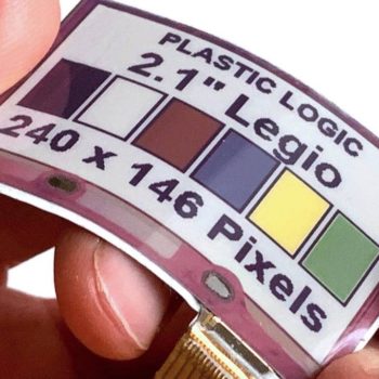 PlasticLogic EIH flexible color
