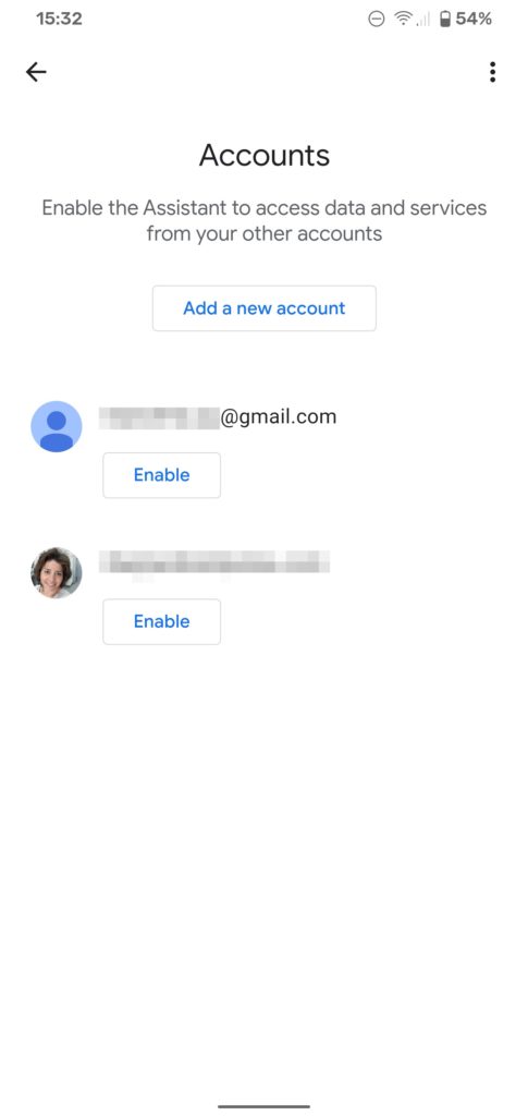 google assistant other accounts 1