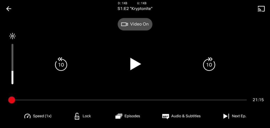 netflix audio only 2