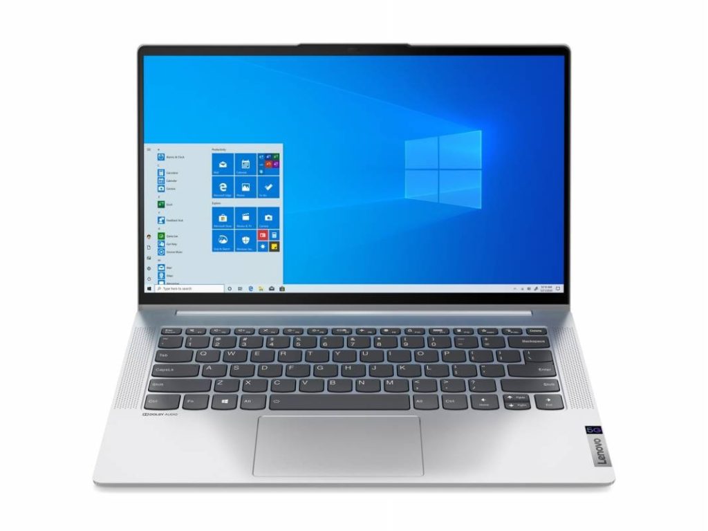 CES 2021 : la gamme Lenovo IdeaPad ajoute un portable 5G et bien plus 52 Lenovo IdeaPad 5G Front Facing 1