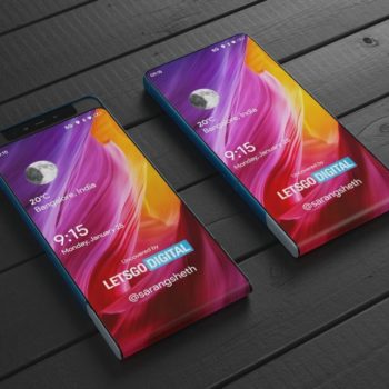 xiaomi smartphone slide display