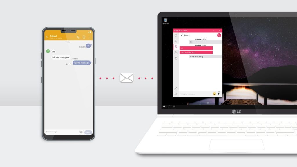 L'application Virtoo permet de coupler les smartphones LG à un PC Windows 10 48 Es9j6bOXAAMbm1U