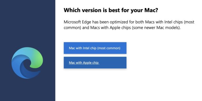 Microsoft Edge est désormais compatible avec les Mac Apple M1