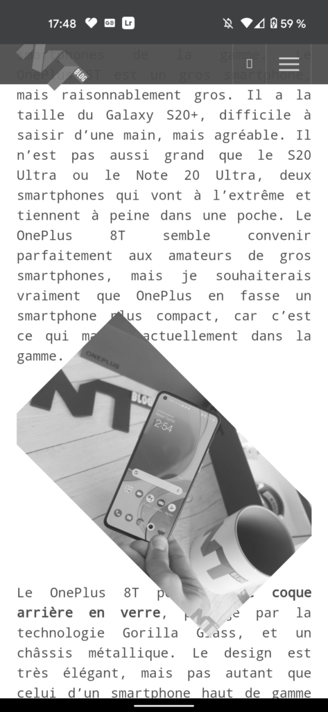 Vivaldi sur Android vous permet de modifier l'apparence des pages 54 Screenshot 20210207 174833