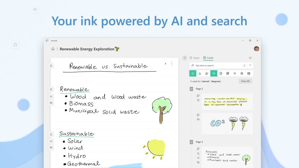 Microsoft Garage lance Journal, une application qui rend l'écriture plus naturelle 54 Store Frame 14