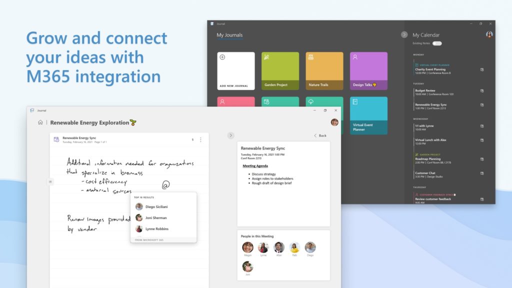 Microsoft Garage lance Journal, une application qui rend l'écriture plus naturelle 55 Store Frame 16