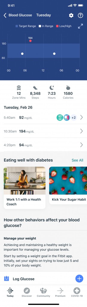 Fitbit permet aux utilisateurs d'enregistrer les niveaux de glycémie 50 Unknown 291x1024 1