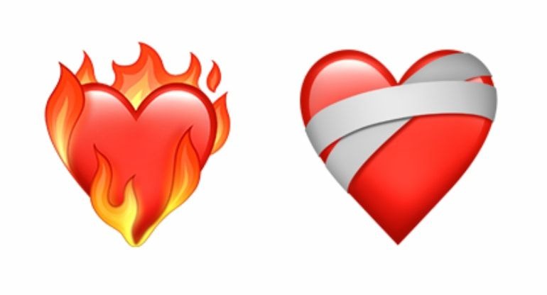 ios 14 5 new hearts emojipedia