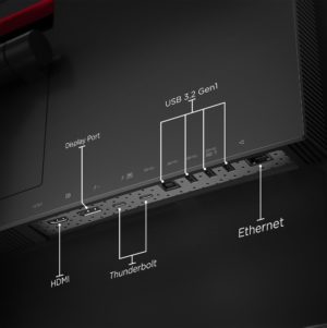 lenovo thinkvision p40w closeup 1
