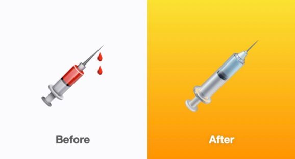 syringe emoji update ios 14 5 em