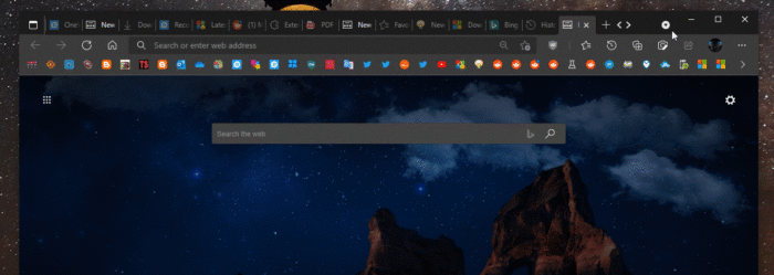 Microsoft Edge va offrir une fonction de recherche dans les onglets