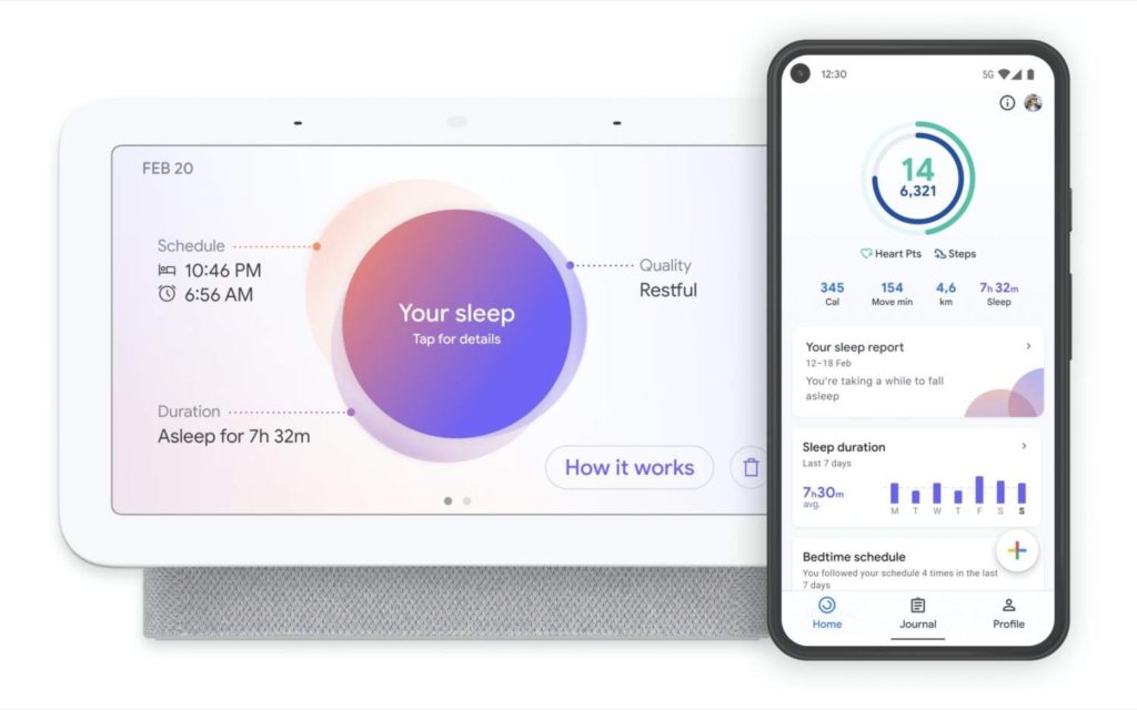 Le Google Nest Hub 2 avec le suivi du sommeil est disponible en précommande à 100 € 56 Nest Hub and Google Fit Sleep