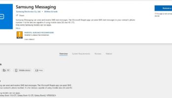 Samsung Messaging Microsoft Stor