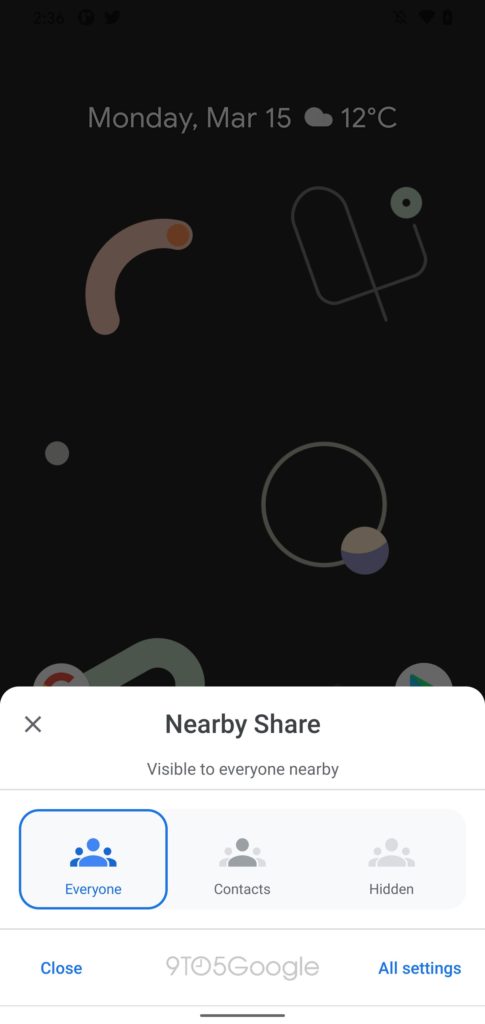 La fonction « Partage à proximité » sur Android pourrait prendre en charge les transferts multi-utilisateurs 55 Screenshot 20210315 143640