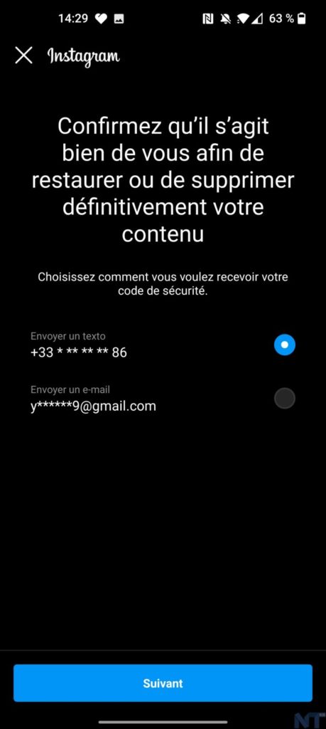 Comment restaurer des publications supprimés sur Instagram ? 52 Screenshot 20210331 142950 resultat