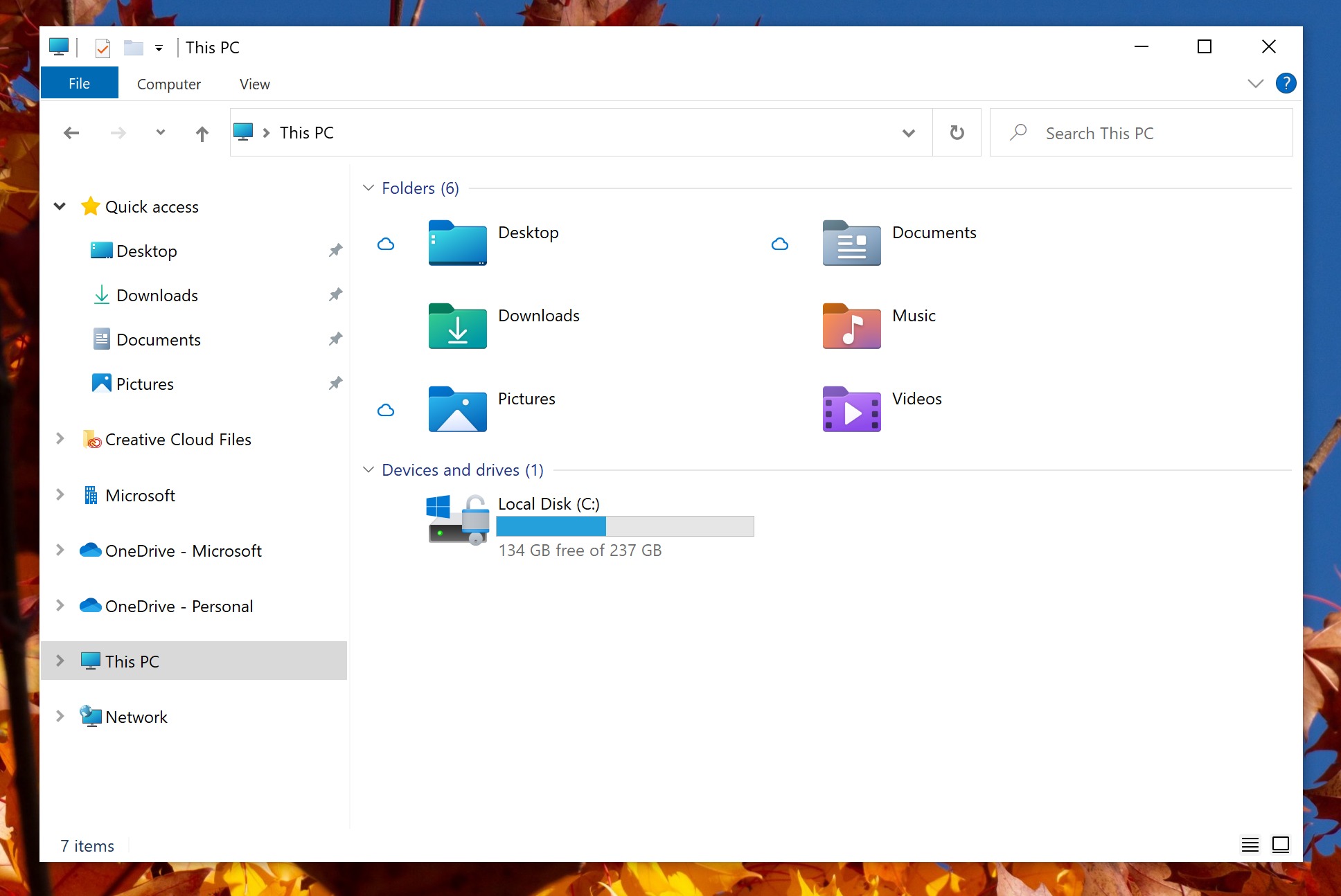 file explorer icons