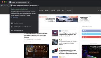 google chrome 90 fera https norme par defaut