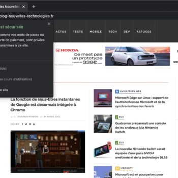 google chrome 90 fera https norme par defaut