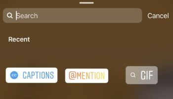 intstagram auto caption for stor