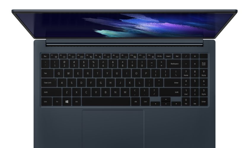016 galaxy book odyssey 15inch mysticblack wifi top open