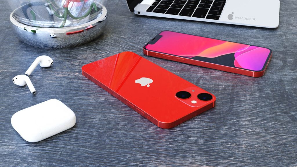 Des rendus montrent le probable iPhone 13 mini, le dernier de la gamme 52 2
