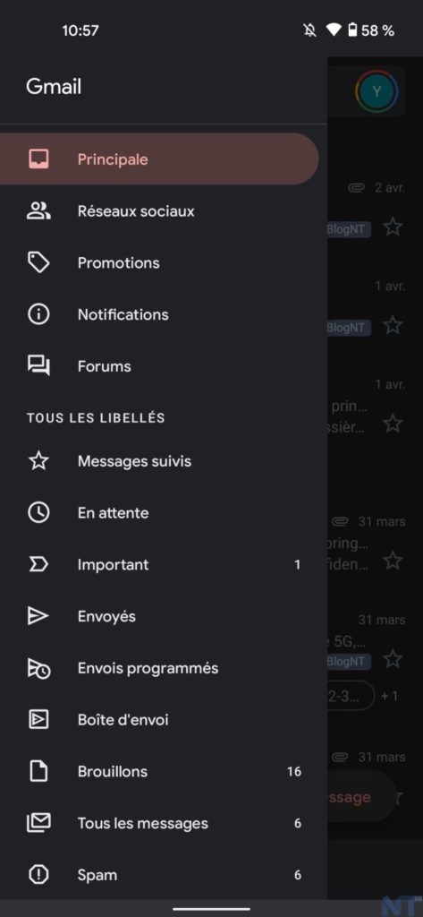 Google déploie le nouvel onglet « Chat » dans Gmail pour Android, comment l’activer ? 55 Gmail Google Chat 7