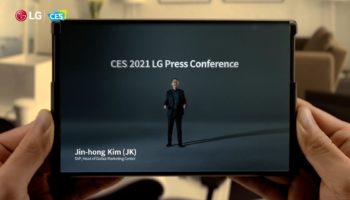 LG Rollable Phone CES 2021 1