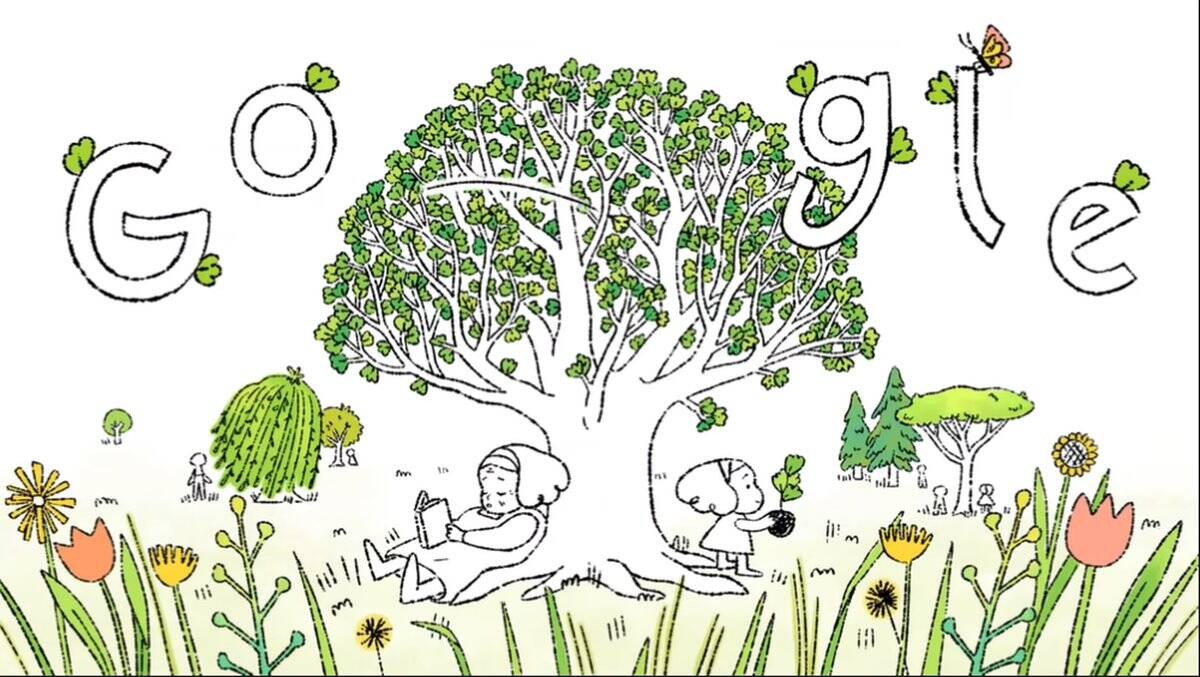 Google célèbre le Jour de la Terre 2021 en doodle