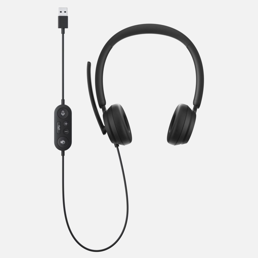 Microsoft lance un casque, une webcam et un haut-parleur adaptés à Teams 54 headset02 1600x1600 1
