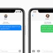 ios13 iphone xs messages imessag