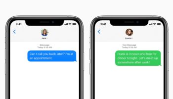 ios13 iphone xs messages imessag