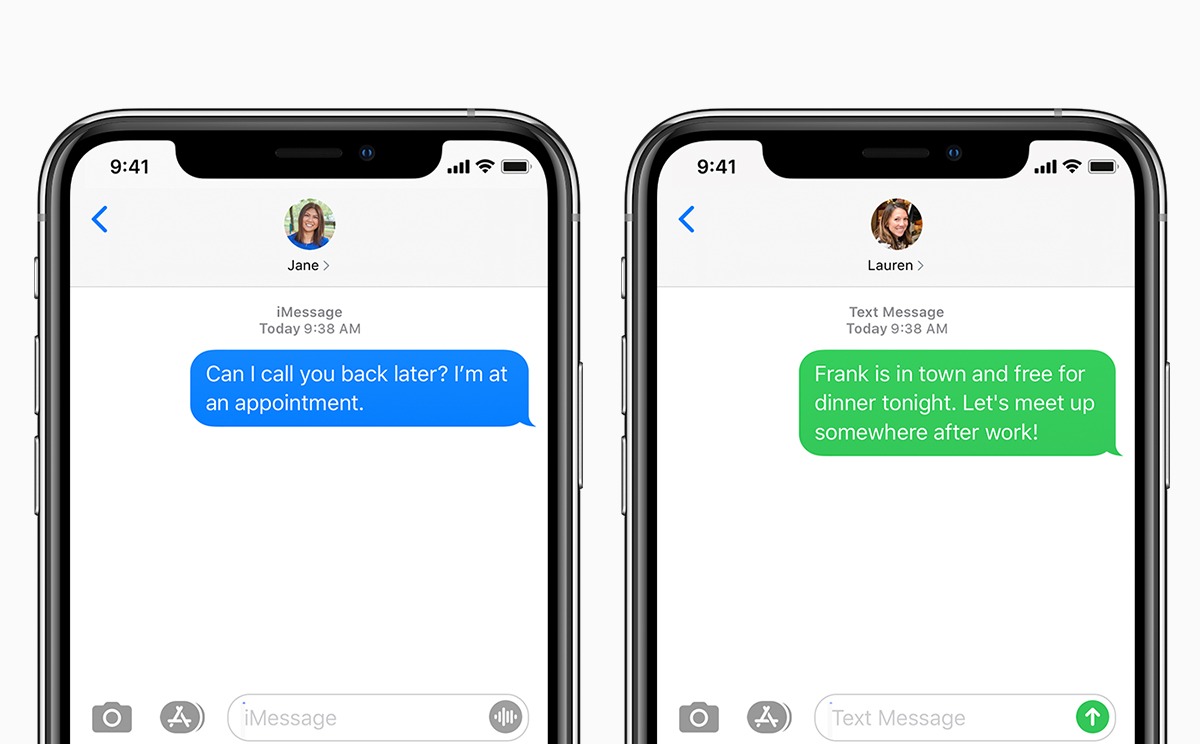 ios13 iphone xs messages imessag