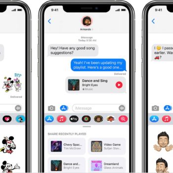 ios14 iphone11 pro imessage apps