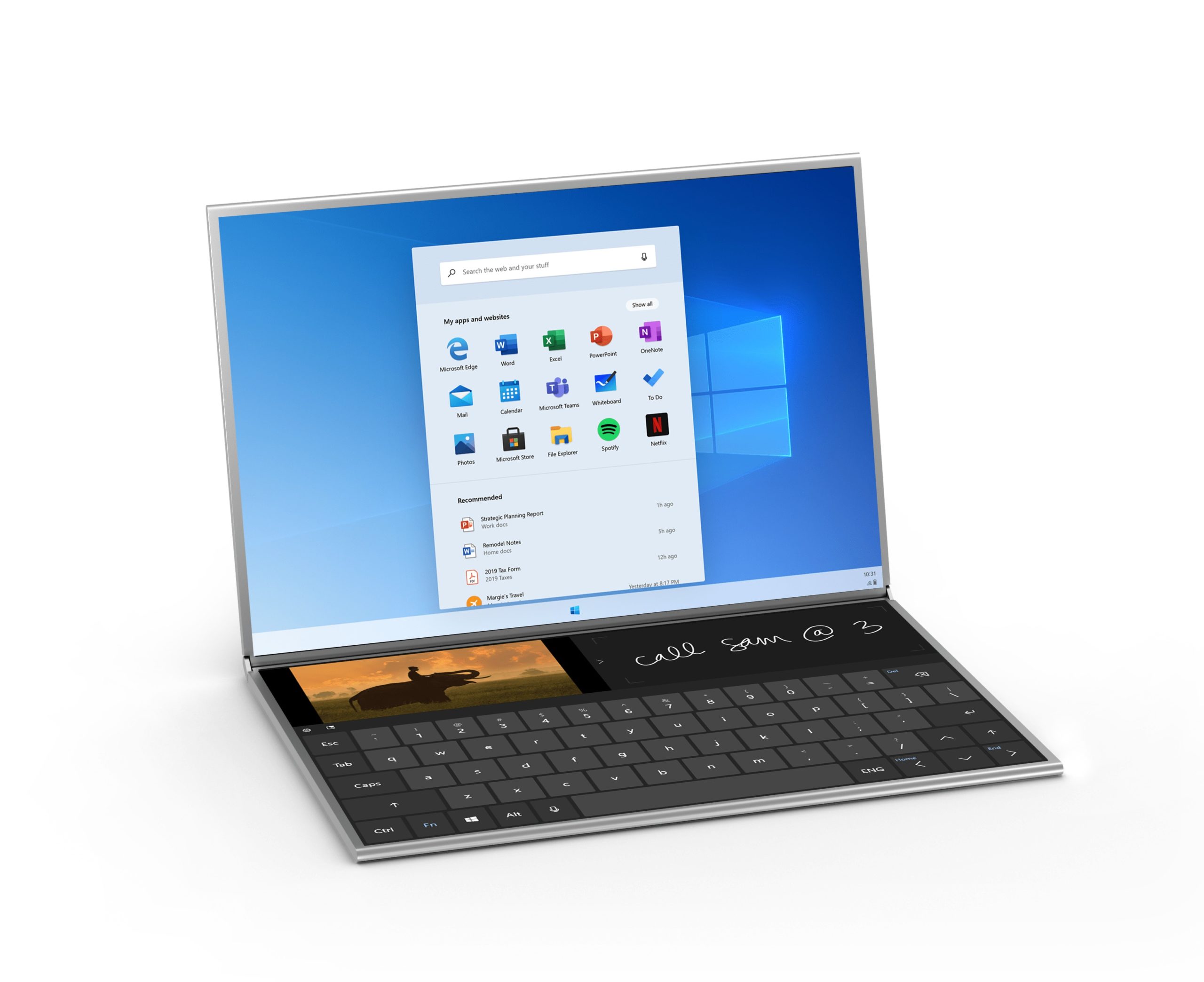 Voici le Surface Neo de Microsoft, et nous le verrons peut-être jamais