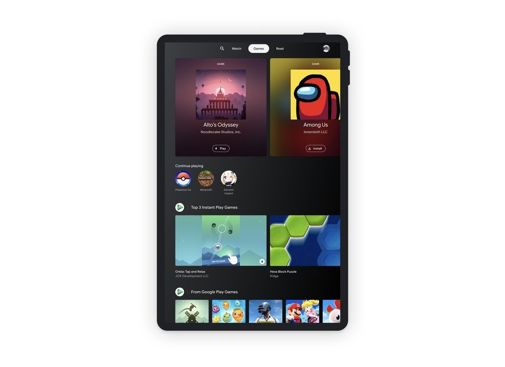 Android Entertainment Space montre le regain d'intérêt de Google pour les tablettes 61 3. Play tab.max 1000x1000 1