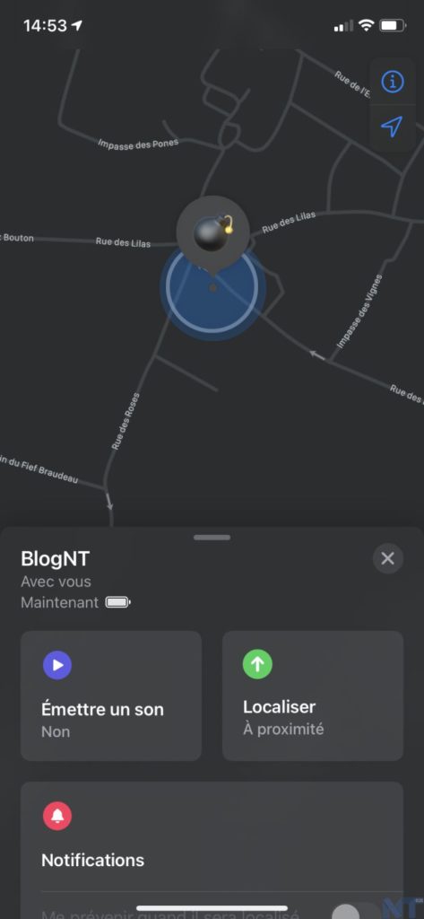 AirTag Screen 1