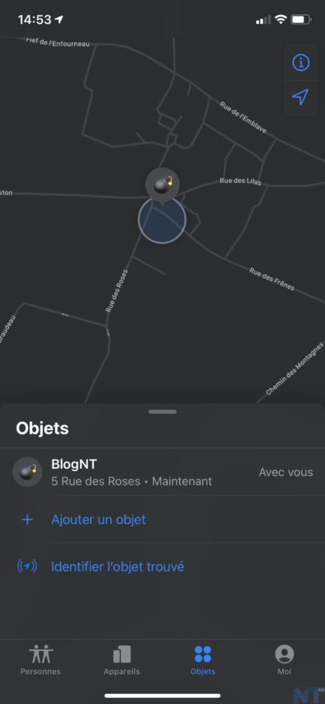 AirTag Screen 2