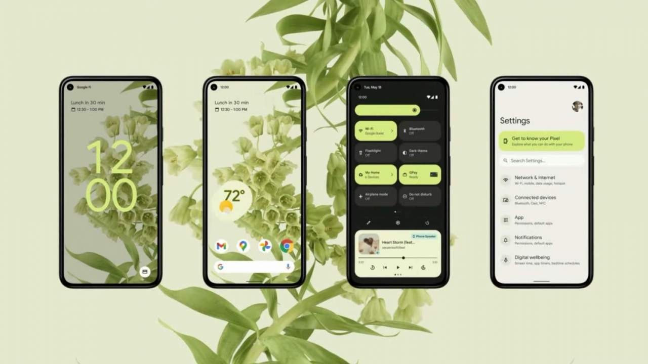 IO 2021 : Android 12 dévoilé avec une refonte de l’interface utilisateur colorée et plus rapide
