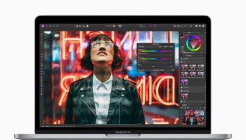 Apple macbook pro 13 inch with a