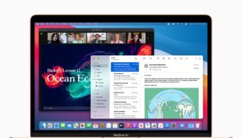 Apple new macbookair gold bigsur