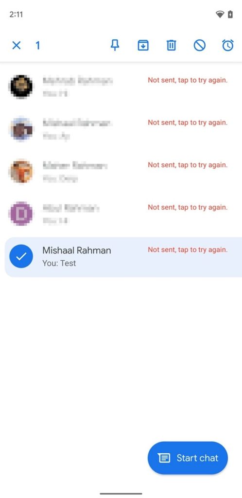 Google Messages permet enfin d'épingler et d'étoiler les messages 56 Google Messages 8.1 Pin Conversa