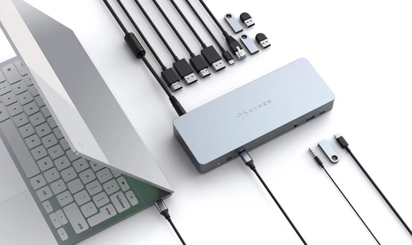 Google dévoile une série de docks pour Chromebook pour faciliter le télétravail 78 HyperDrive WWCB 0003 Background