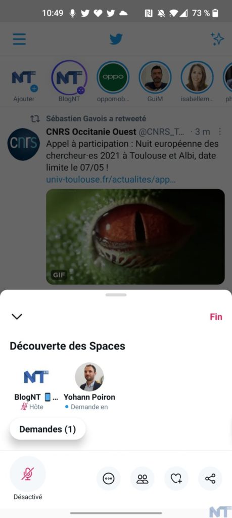 Comment créer, rejoindre et utiliser les Twitter Spaces ? 62 Twitter Spaces 3 1