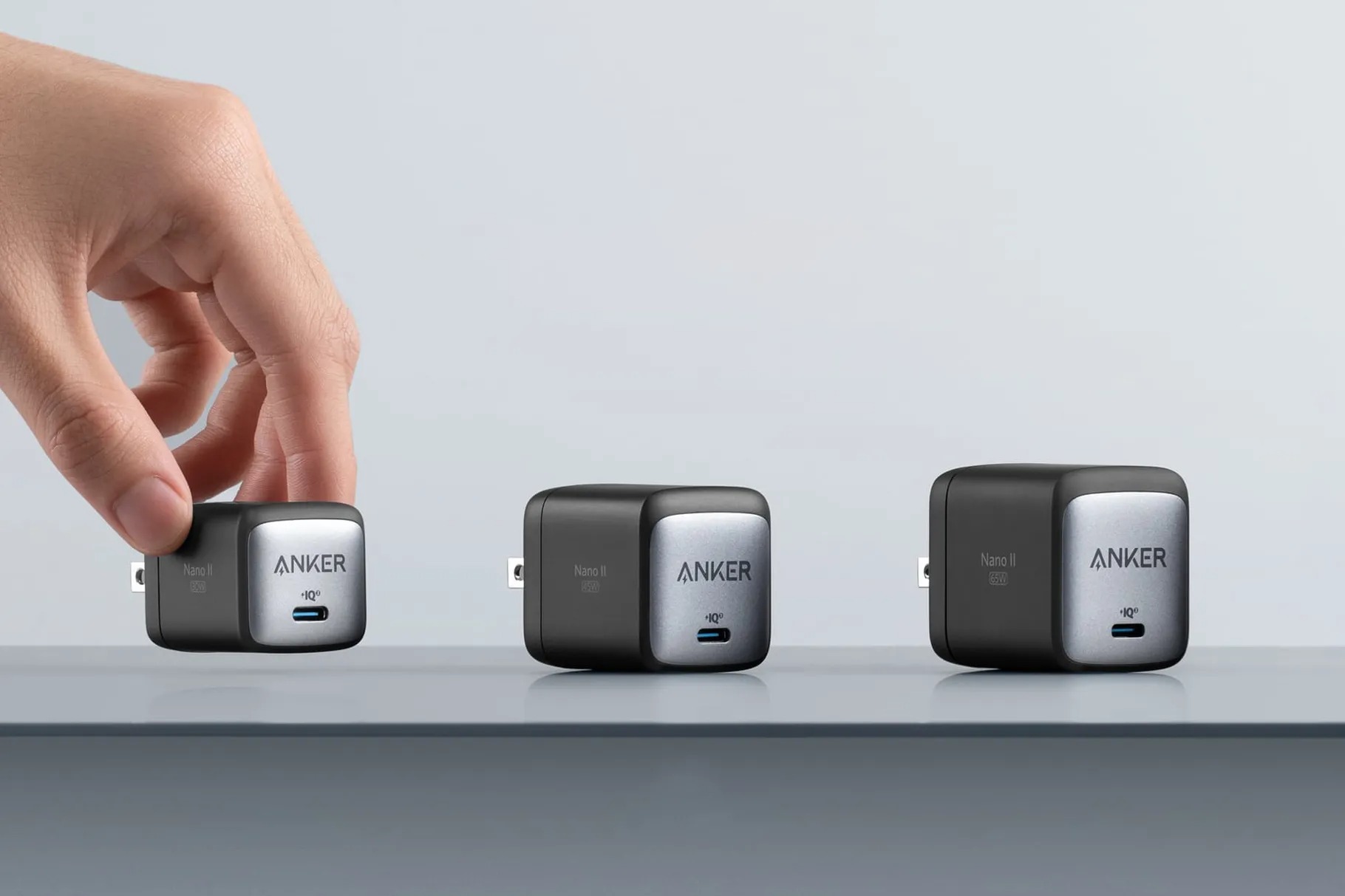 Les nouveaux chargeurs Anker Nano II sont plus petits et plus économes en énergie