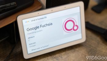 google nest hub fuchsia os