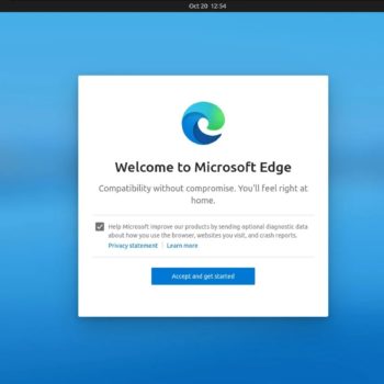 microsoft edge linux