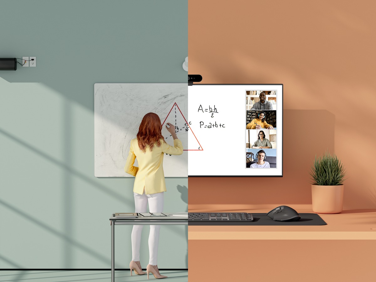 Logitech Scribe veut rendre les réunions hybrides beaucoup plus collaboratives