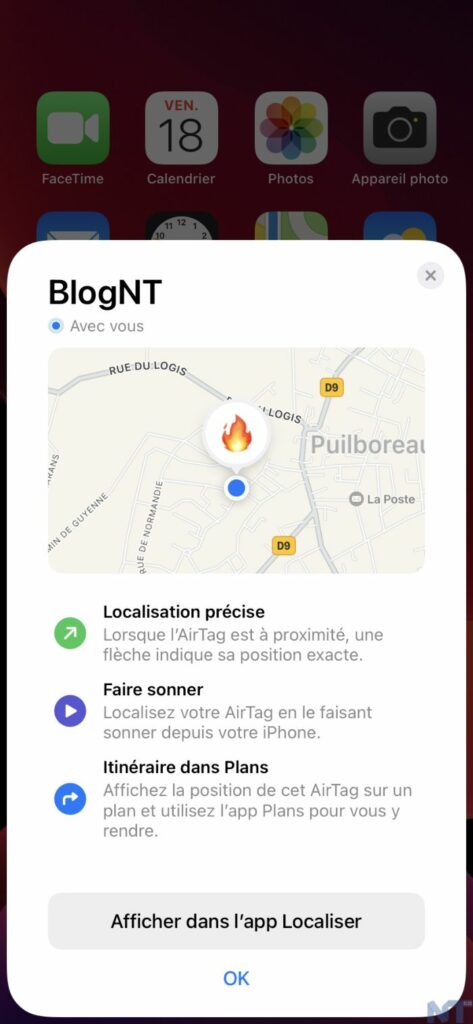 Comment configurer et jumeler un Apple AirTag à un iPhone ou iPad ? 58 Apple AirTag 4