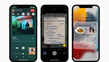 Apple iPhone12Pro iOS15 3up 0607 1