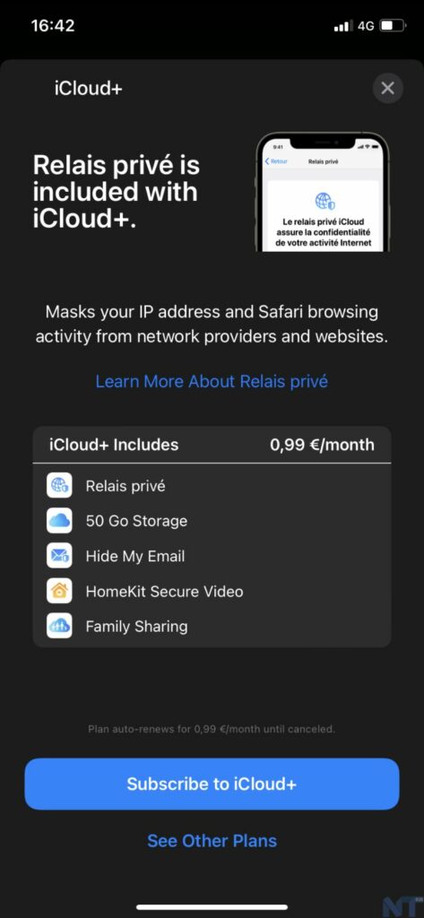 Qu'est-ce que Relais privé de iCloud et est-il meilleur qu'un VPN ? 53 IMG 0118 resultat